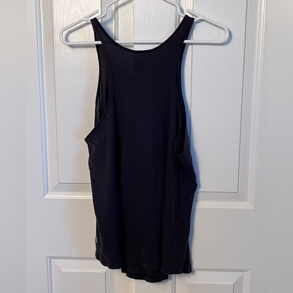 Vans Tank Racerback, Black w/ Skull Design, Size XL, vintage circa 2011 - Picture 2 of 3